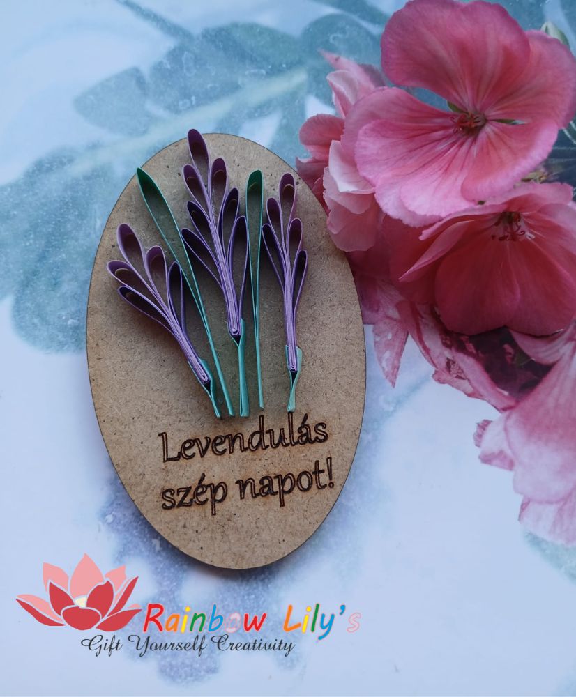 Magnet lavandă - imagine 2