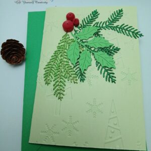 Felicitare de iarnă „Vâsc”