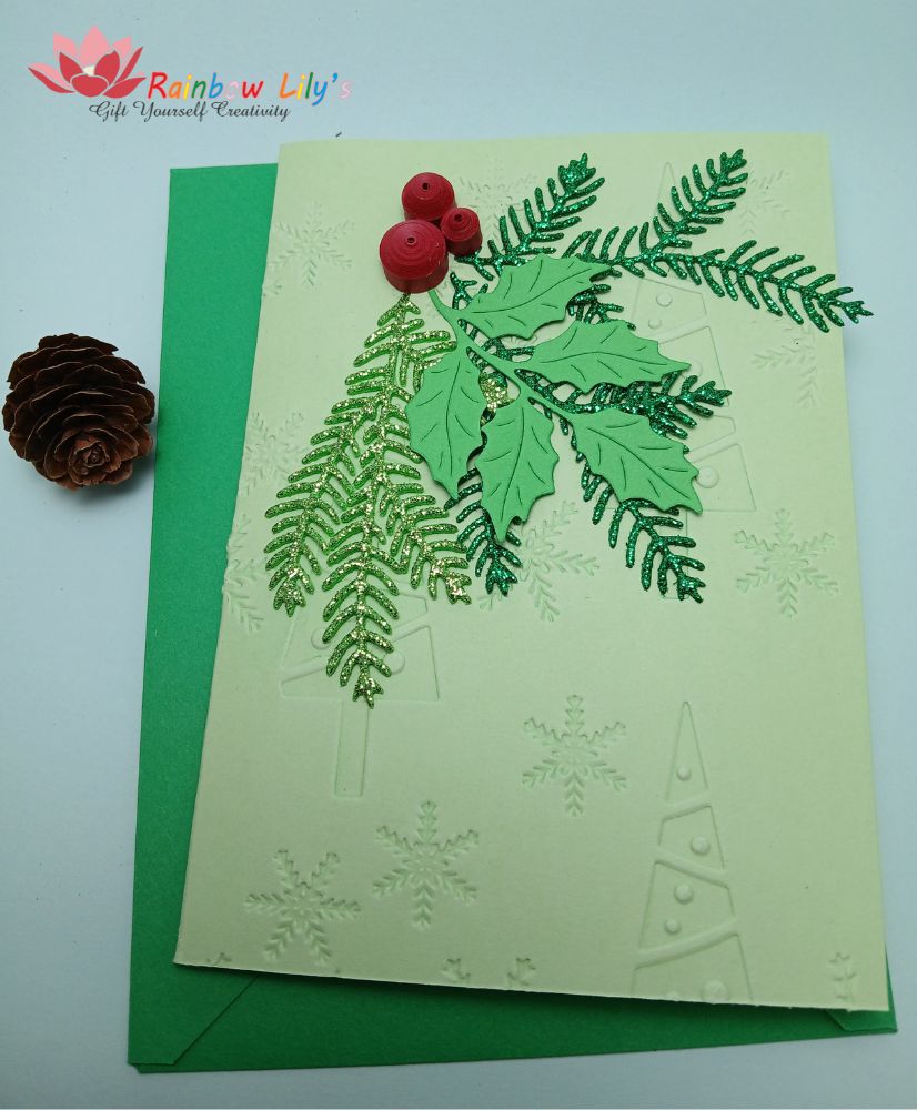 Felicitare de iarnă „Vâsc”