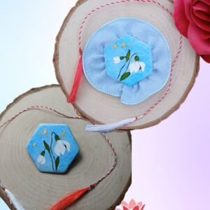 Broșă mărțișor - Ghiocei