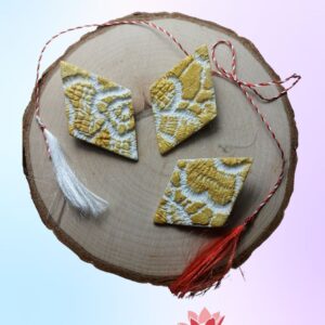 Broșă mărțișor - Romb