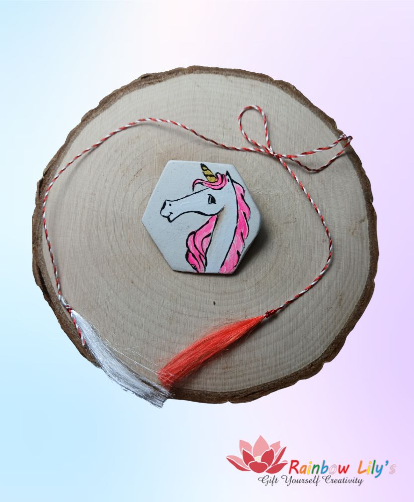 Broșă mărțișor - Unicorn3 - imagine 3