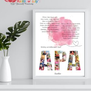 Tablou personalizat cu cuvânt